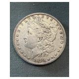1879 O Morgan Silver Dollar