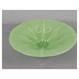 Vintage Jadeite Glass Console Bowl