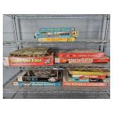 Vintage Board Game Lot - Rack Not Included
