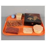 Lot Of Assorted Dresser Boxes