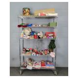 Christmas Decor Lot - Rack Not Included