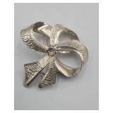 800 Sterling Silver Brooch Pin Pendant Signed 14