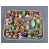 33 Pc Mercury Style Glass Ornaments