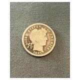 1897 Barber Silver Dime
