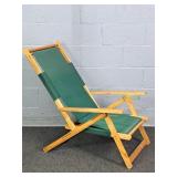 Sportsman Choice Wooden Folding Sling Chair