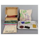 Outdoor Wind Chimes, Birds, Flower Books