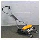 Fiskars Lightly Used 18" Cut Adj Ht Push Mower