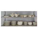 83 Pc Vintage Empress China " Ambassador"