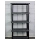 5 Shelf Poly Garage Storage Unit