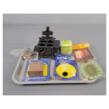 Assorted Doll House Cast Iron Stove & More