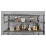 Lot Of Vintage Wind Up Figurine Music Boxes