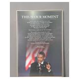 Barack Obama Inspirational Speech Poster