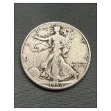 1944 Walking Liberty Silver Half Dollar
