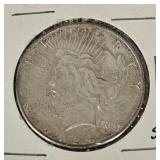 1924 S Peace Silver Dollar