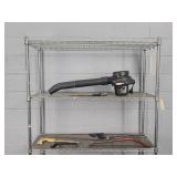 Assorted Saws & Blower