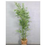 7 Ft Tall Faux Tree In Decorative Planter
