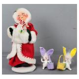 3pc The Bid Annalee Mobilitee Dolls