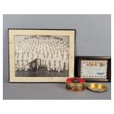 3 Pc Naval Photo, D-day Lighter, & Envelope