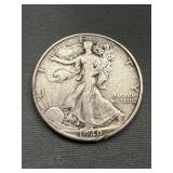 1940 Walking Liberty Silver Half Dollar