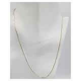 14k Italy Yellow Gold 18in Chain Necklace 3.5g