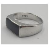 Mens Ring Sz 9 Stamped 925