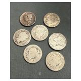 7x The Bid Old Silver Dimes