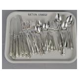 33 Pc Oneida Stainless Flatware