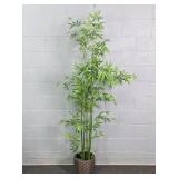 7ft Tall Faux Tree In Decorative Planter