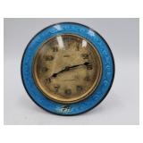 Vintage A. Lecoultre 8 Day  Guillochï¿½ Enamel Desk