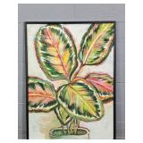 Botanical Art Framed Under Glass