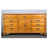 9 Drawer Solid Wood Dresser