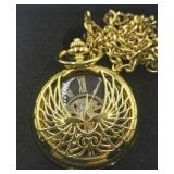 New Vintage Style Pocket Watch In Box