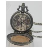 New Vintage Style Pocket Watch On Chain Needs