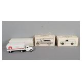 3x The Bid Vintage Die Cast Banks