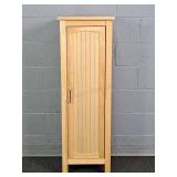 Solid Wood Storage Cupboard W/ Adj Shelves