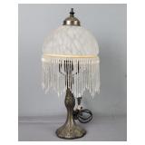 Vintage Decorative Table Lamp W/ Metal Base