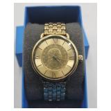 Bellezza Lira Coin Bronze Link Bracelet Watch