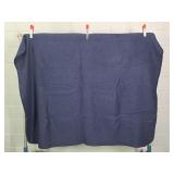 Alicia Adams Alpaca Navy Blue Throw Blanket