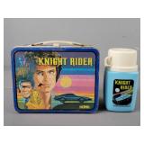 Vintage Knight Rider Metal Lunchbox W/ Thermos