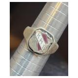 Sterling Silver Signet Ring Sz 10 Weight 8.0g