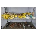 Lot Of Misc. Ropes & Hitch Parts