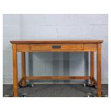Ashley Furn Solid Oak Desk