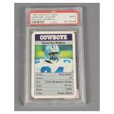 Graded 1987 Hershel Walker Football Card