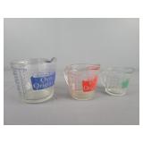 3pc  Anchor Hocking Measuring Cups