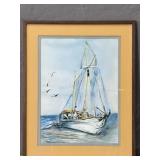 Lilylin Macdonald Mid Water Original Watercolor