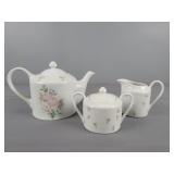 Gorham Lady Anne Tea Pot / Sugar / Creamer