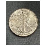 High Grade 1942 Walking Liberty Silver Half