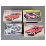 4x The Bid Assorted Car Models