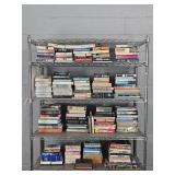 Large Lot Asstd Books-rack Not Included