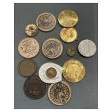 Lot Of Tokens, Wood Nickels, Exonumia